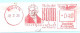 414  Ludwig Van Beethoven: Ema D'Allemagne, 1938 - Beethoven Meter Stamp From Bonn, Germany - Musica