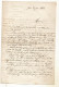 N°1725 ANCIENNE LETTRE A DECHIFFRRER DATE 1866 - Historische Dokumente