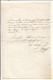 N°1725 ANCIENNE LETTRE A DECHIFFRRER DATE 1866 - Historische Dokumente