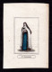 Santino/incisione/engraving: S. FRANCESCA   - E  - Mm: 68 X 97 - Ed. Gangel, Metz - Religion &  Esoterik