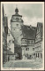 Ansichtskarte Rothenburg Ob Der Tauber Weißer Turm Ortsansicht 1930 - Rothenburg O. D. Tauber