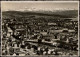 Ansichtskarte Zürich Totale Mit Alpen 1937  Gel. Stempel Zürich Bahnhof - Otros & Sin Clasificación