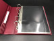 Lindner Multi Collect Ringbinder Rot Mit 15 Blättern Neuwertig (6947 - Reliures Et Feuilles