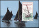 Martin Mörck. Denmark 1996. Danish Wooden Dinghies. Michel 1128 Prestamped Card. Signed. - Andere & Zonder Classificatie