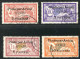 REF 086 > SYRIE < PA N° 18 à 21 Ø < Oblitéré < Ø Used > Poste Aérienne - Aéro - Air Mail - Luftpost