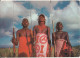 Tanzania Postcard Sent To USA 11-7-1994 (Samburu Warriors) - Tansania