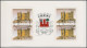 Portugal-Markenheftchen 1758 BuS Kastell Penedono, ESSt 1.7.88 - Postzegelboekjes