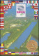 1777 Kanu-WM, EF AK Kanu-WM Luftbild & Flaggen SSt Duisburg 18.8.1995 Nach Wien - Remo