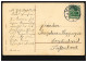 Prägekarte Namenstag Blumentopf Mit Veilchen, M.GLADBACH 18.3.1913 - Sonstige & Ohne Zuordnung