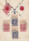 1896 - Stamps In Commemoration Of The Japanese Chinese War 1895 Oblirated The Date Of Issue - Yokohama Postmaster - Briefe U. Dokumente