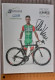 Autographe Vincenzo Albanese Bardiani CSF 2018 Format 15 X 20 Cm - Cyclisme