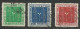 FORMOSE (TAIWAN) N° 207 + N° 208 + N° 209 OBLITERE - Used Stamps