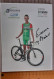 Autographe Simone Sterbini Bardiani CSF 2018 Format 15 X 20 Cm - Cyclisme