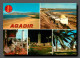 MAROC  AGADIR Vue Panoramique Marchand De Cuivres Et Tapis  (scan Recto-verso) PFRCR00036P - Agadir