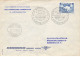 DANEMARK #FG54886 SCANDINAVIAN SAS STROMFJORD KOBENHAVN 1954 GROENLAND COPENHAGUE AVIATION - Brieven En Documenten