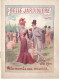 REVUE LA BELLE JARDINIERE 1901 VETEMENTS MODE PUBLICITE COMPLET 10 PAGES SUPERBE ETAT 18X13 CM PAR ILLUSTRATEUR DUREL - Fashion