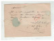 SUISSE ENTIER POSTAL LAUSANNE A GENEVE 1872 - Stamped Stationery