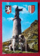 POSTAL POST CARD ITALIA ITALY VALLE DE AOSTA VALICO GRAN SAN BERNARDO..VALLEY..PERROS DOGS..TAMPÓN/SELLO DE HOSPICE... - Autres & Non Classés