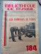 Bibliothèque De Travail Les Pompiers De Paris 22 Février 1952 - 12-18 Years Old