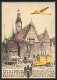 Künstler-AK Ganzsache PP 106 C 11 /02: Breslau, Schleposta 4. Schlesische Postwertzeichenausstellung 1932, Rathaus  - Schlesien