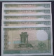 BANKNOTE LIBAN LEBANON 250 LIVRES 1988 5 BANKNOTES WITH CONSECUTIVE SERIAL NUMBERS UNCIRCULATED - Líbano