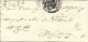 Bayern 1840, Fingerhut Stpl. Koetzting Auf Brief M. Amtssiegelstpl. Straubing - Lettres & Documents