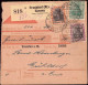 604038 | Inflation, Paketkarte, Nr. Zettel Mit Eindruck Liga Gummiwerke, Gummi Frankfurt | Hausen (W 6000) - Lettres & Documents