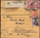 604041 | Inflation, Paketkarte, Nr. Zettel Mit Eindruck Leopold Friedberger, Judaica  | Frankfurt (W - 6000), -, - - Lettres & Documents