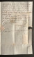 Delcampe - Lettre 21/12/1857 - Affr. OBP 6 Obl. M.V. Ambulant Du Midi No 5 - Manuscrit HERMALLE - 1851-1857 Medallones (6/8)