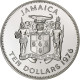 Jamaïque, Elizabeth II, 10 Dollars, 1976, Franklin Mint, Argent, FDC, KM:71a - Giamaica