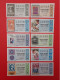 AÑO 1975 COMPLETO LOTERIA NACIONAL ESPAÑA, SABADOS, TODOS LOS DECIMOS DEL AÑO - Lottery Tickets