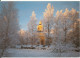 Finland Postcard Christmas Card Sent To Sweden Kristinestad 16-12-1991 - Finlandia