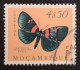 MOZPO0402UE - Mozambique Butterflies - 4$50 Used Stamp - Mozambique - 1953 - Mosambik