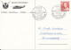 Denmark Postcard Vejle Philatelistklub 3-11-1985 70 Anniversary (SIKORSKY S-61N HELICOPTER) - Denemarken