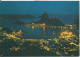 Brazil Postcard Sent To Czechoslovakia 15-9-1976 (Panoramic View Of Botafoga Bay) - Rio De Janeiro