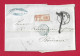 !!! MARQUE D'ENTRÉE PRUSSE PAR VALENCIENNES SUR LETTRE DE BRESLAU DE 1854 - Entry Postmarks