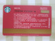 China 2023 Starbucks Card,happy Holiday,Used - Gift Cards