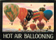 Aviation - Montgolfières - Albuquerque - New Mexico - Hot Air Ballooning - Balloon - CPM - Etat Mal Découpée Sur Le Bas  - Montgolfières