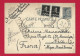 !!! ROUMANIE, ENTIER POSTAL AVEC COMPLÉMENT D'AFFRANCHISSEMENT POUR LA FRANCE DE 1945 AVEC CENSURE ROUMAINE - Postal Stationery
