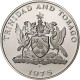 Trinité-et-Tobago, 50 Cents, 1975, Franklin Mint, Cupro-nickel, FDC, KM:22 - Trinidad & Tobago