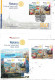 #2639C CHILE 2023 VALPARAISO ROTARY CLUB CENTENARY COMBO MNH SET+FDC+POST OFFICIAL BROCHURE - Rotary, Lions Club