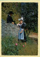 Folklore : Jeune Couple De Pont-Aven / En Bretagne / CPSM - Costumes