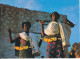 Ethiopia Postcard Sent To Denmark 13-6-1985 (Men Of Danakil) - Ethiopia