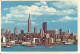 USA Underpaid Postcard Sent To Denmark 21-4-1981 Postal Due T And Danish Meter Cancel 11-6-1981 (Midtown From New Jersey - Other & Unclassified