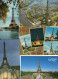 LOT DE 17 CARTES - PARIS - FRANCE -LA TOUR EIFFEL - Toutes Différentes - - 5 - 99 Cartes