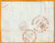 1836 - Enveloppe Pliée De SEVILLA Séville Par Voie Maritime Vers LONDRES London - Ship Letter - ...-1850 Prephilately