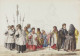 Costumes Péruviens, Scènes De La Vie Religieuse Et Populaire à Lima 1837 9X14 REIMPRESSION DE CARTES ANCIENNES - Pérou