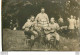 MARNE ENVIRONS DE GUEUX GROUPE D'ARTISTES 11/06/1916  PHOTO ORIGINALE 6 X 4.50 CM - Guerre, Militaire