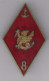 8e RPIMa - Insigne émaillé Drago G. 1595 - Landmacht