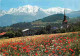 74 - Cordon - Vue Générale - L'Eglise Avec Son Clocher  à Bulbe - Fleurs - Le Mont Blanc - Flamme Postale - CPM - Voir S - Other & Unclassified